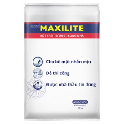 Bột Trét Tường Trong Nhà Maxilite 40kg