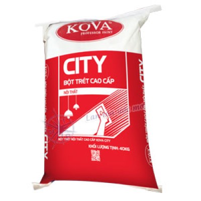 Bột Trét Tường Trong Nhà Kova City 40Kg