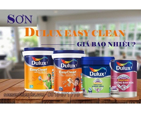 Sơn Dulux Easy Clean Có Giá Bao Nhiêu?