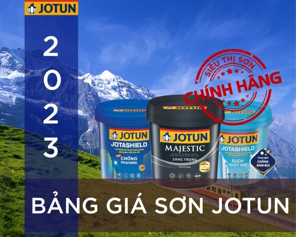 THÔNG BÁO ĐIỀU CHỈNH GIÁ JOTUN 29-07-23