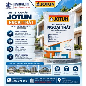 Bột Trét Ngoại Thất Jotun Cao Cấp