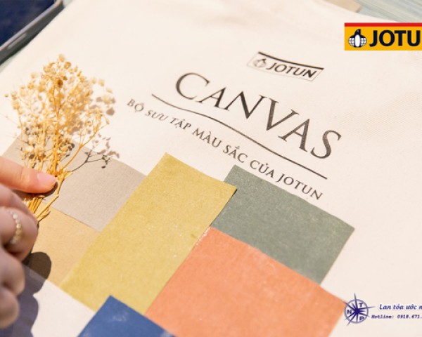 Bộ Sưu Tập Màu Sắc Jotun Canvas 2024 Thỏa Sáng Tạo