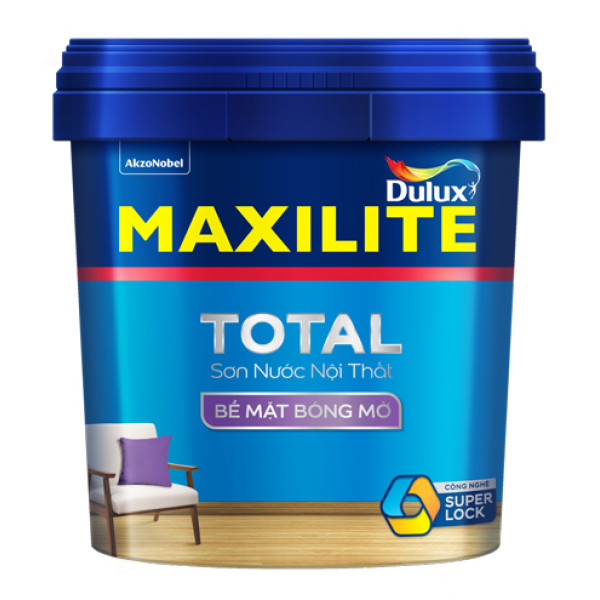 Sơn Nội Thất Maxilite Total - Bề Mặt Bóng Mờ