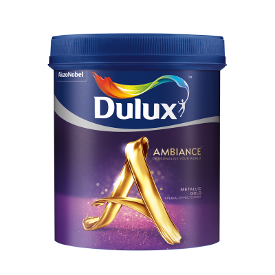 Dulux Ambiance Special Effects Paints (Metallic Gold)