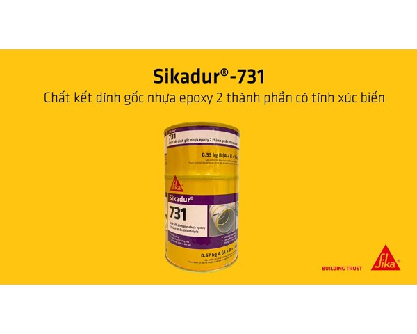 Sikadur 731 – Sự Lựa Chọn Tuyệt Vời Cho Các Công Trình Bê Tông