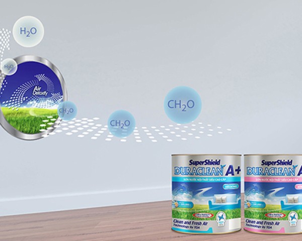 Bảng Màu Sơn Nội Thất Toa Supershield DuraClean A+