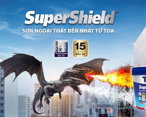 Bảng Màu Sơn Ngoại Thất Toa Supershield