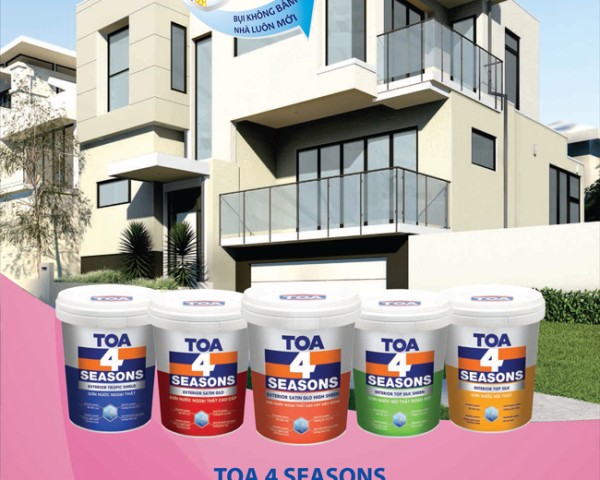 Bảng Màu Sơn Nội & Ngoại Thất Toa 4 Seasons