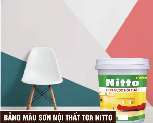 Bảng Màu Sơn Nội Thất Toa Nitto Extra